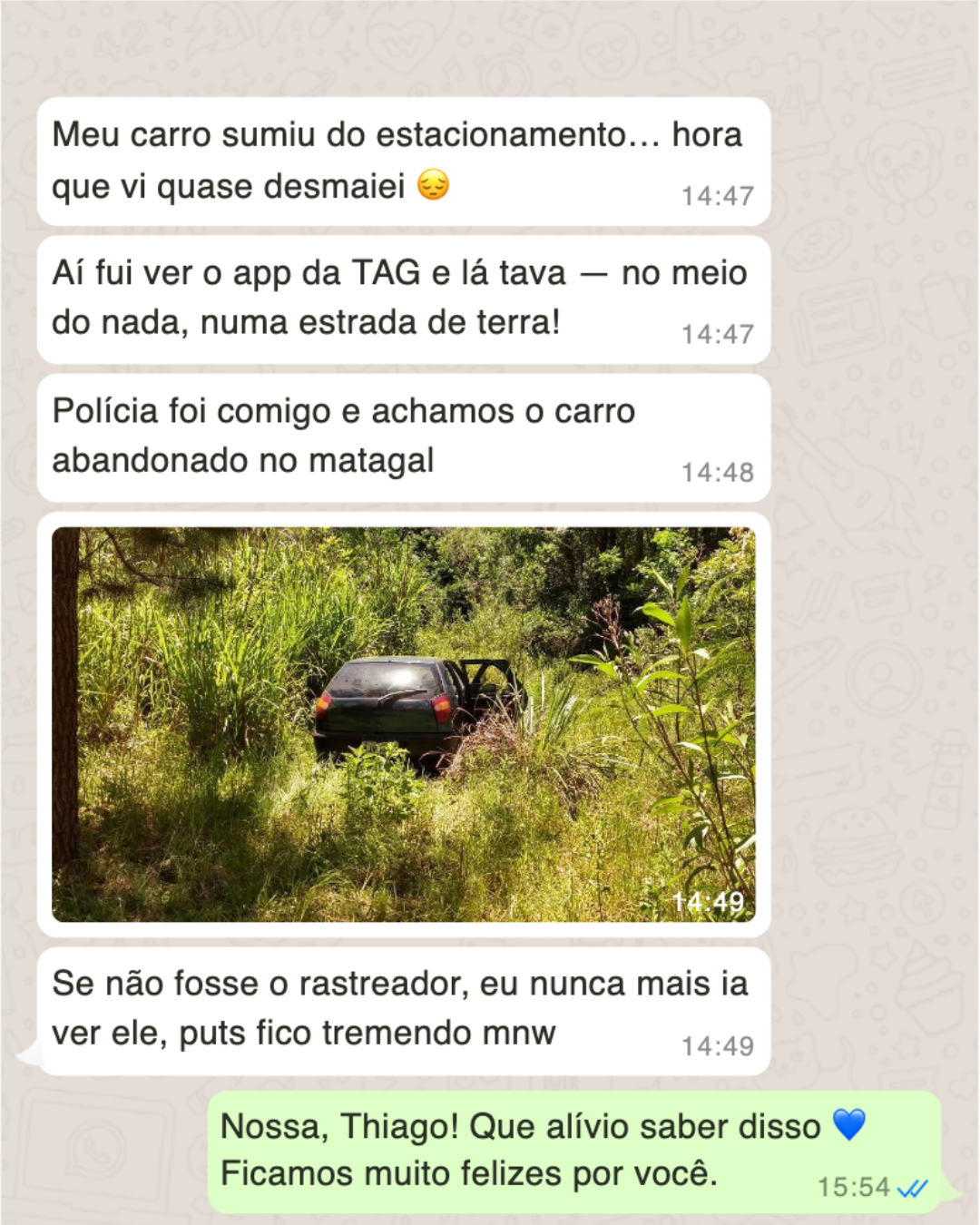 Depoimento Rastreia Car 3